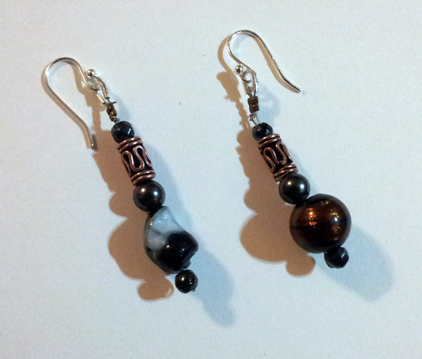Shining World Earrings by Ty
